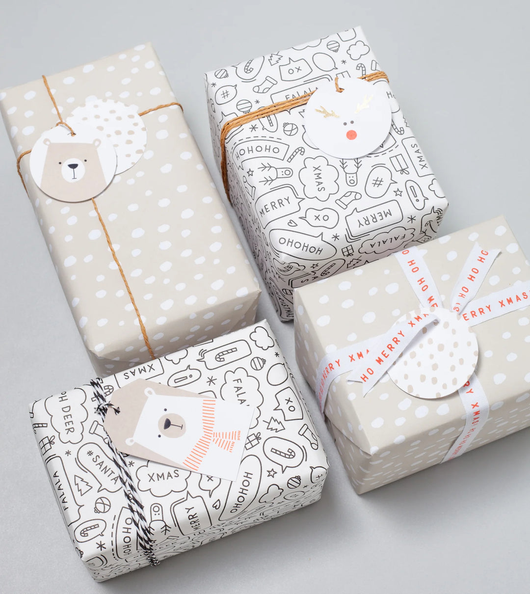 Snowflake Gift Wrap Roll