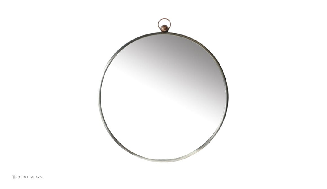 Metal Round Mirror